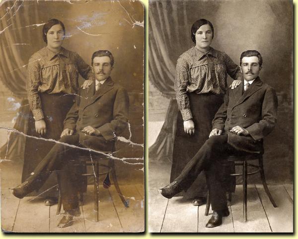 Реставрация фотографий