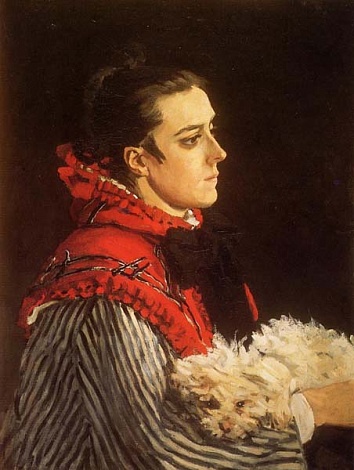 Camille with a Small Dog, 1866