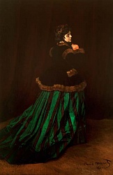 Camille (also known as The Woman in a Green Dress), 1866
