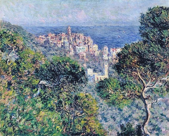Bordighera, View, 1884