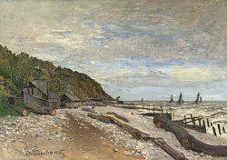 Boatyard near Honfleur, 1864