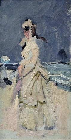 Camille on the Beach, 1870